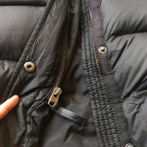 Abercrombie firth black down coat - Picture 6 of 8